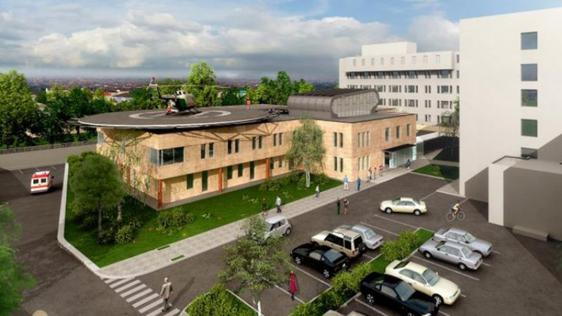 MENTŐHELIKOPTER LESZÁLLÓHELY Veszprém megyei Csolnoky Ferenc Kórház